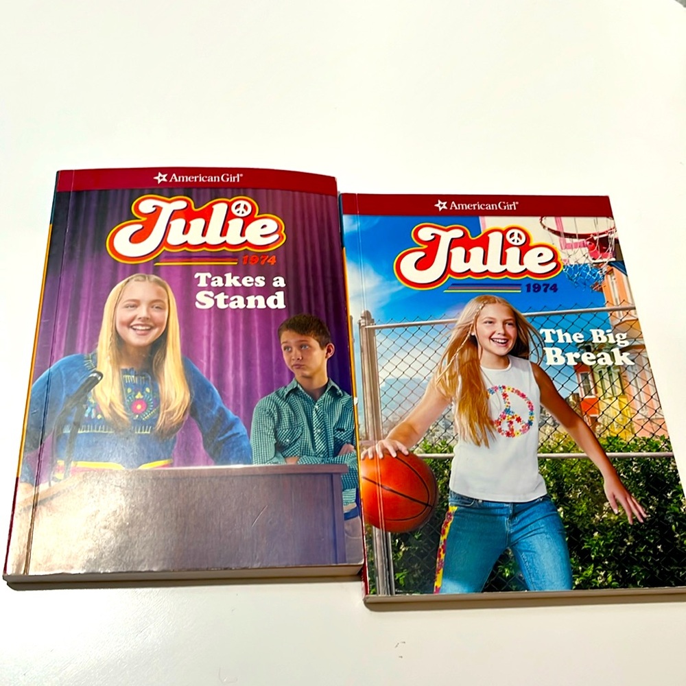 2 Julie American Girl books